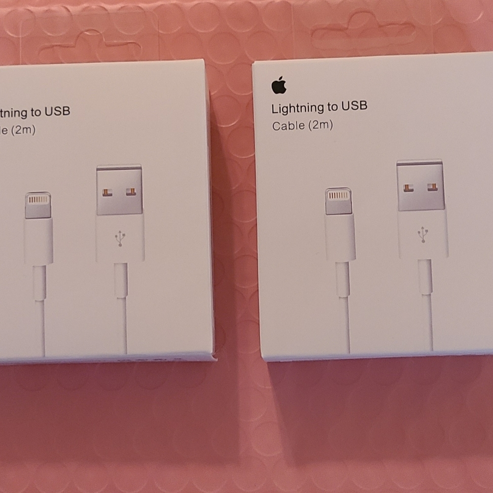 2 pc iphone chargers